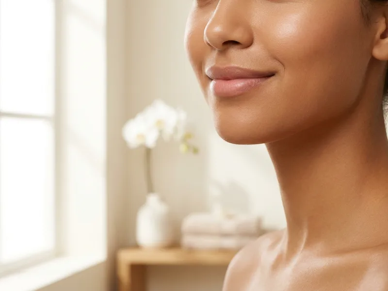 Laser hair removal treatment area — Yüz ve Çene