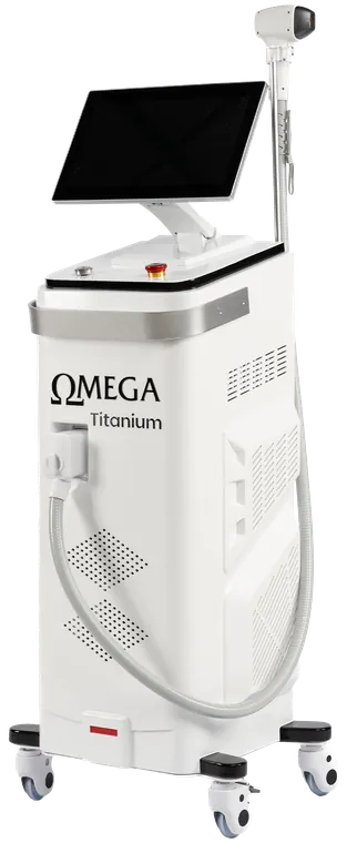 OMEGA Titanium — Hibrit Diyot Lazer